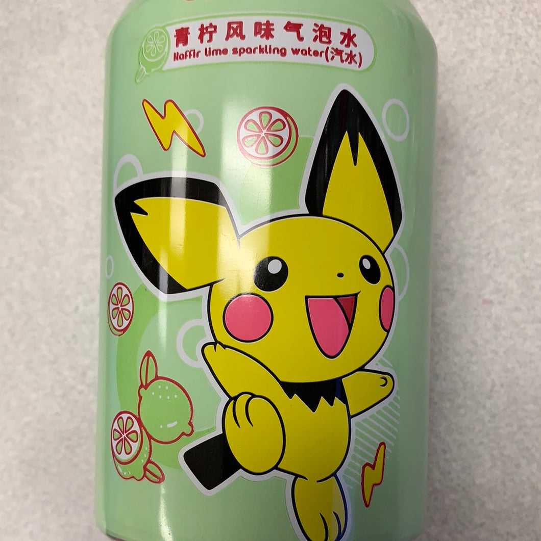 QDOL Pokemon saveur citron 青柠风味气泡水330mL
