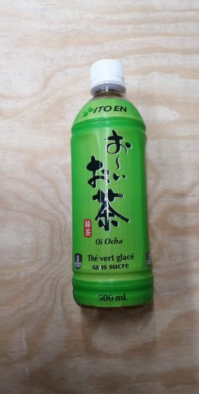 ITO EN thé vert sans sucre 500mL 伊藤园 无糖绿茶