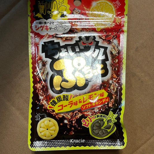 Bonbon japonais au Cola et Citron KRACIE 25g