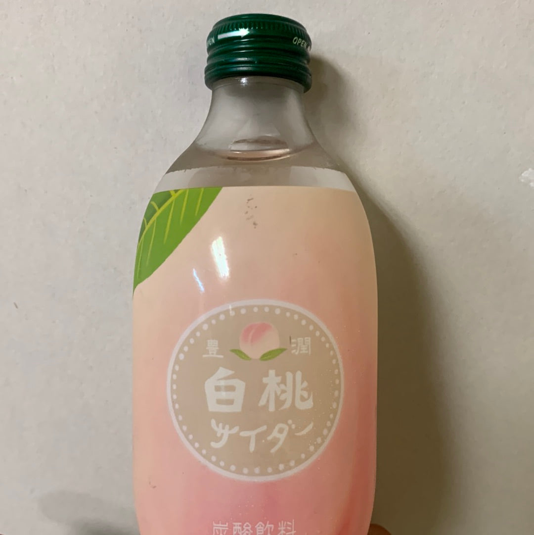 Boisson gazeuse(saveur pêche) 🇯🇵HOJYUN TOMOMASU 白桃味气泡水 300mL