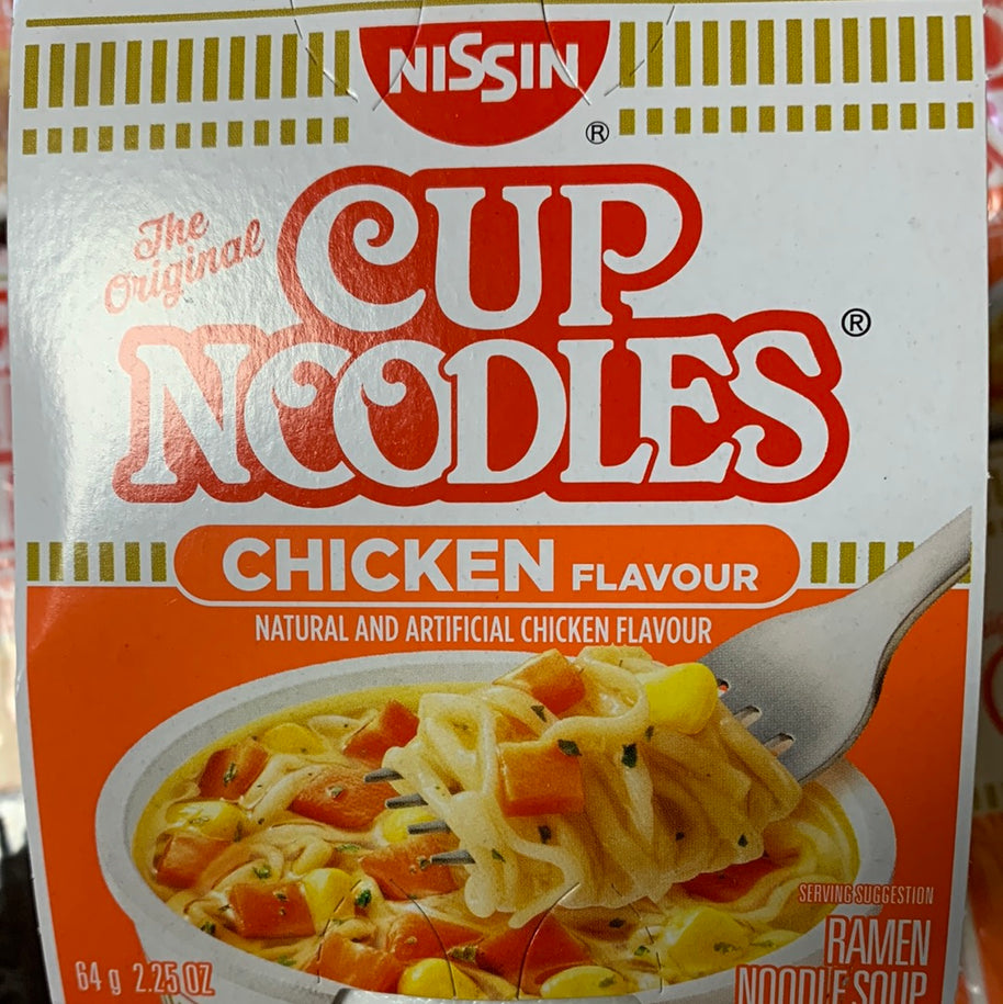 Nouilles Ramen au poulet NISSIN 64g