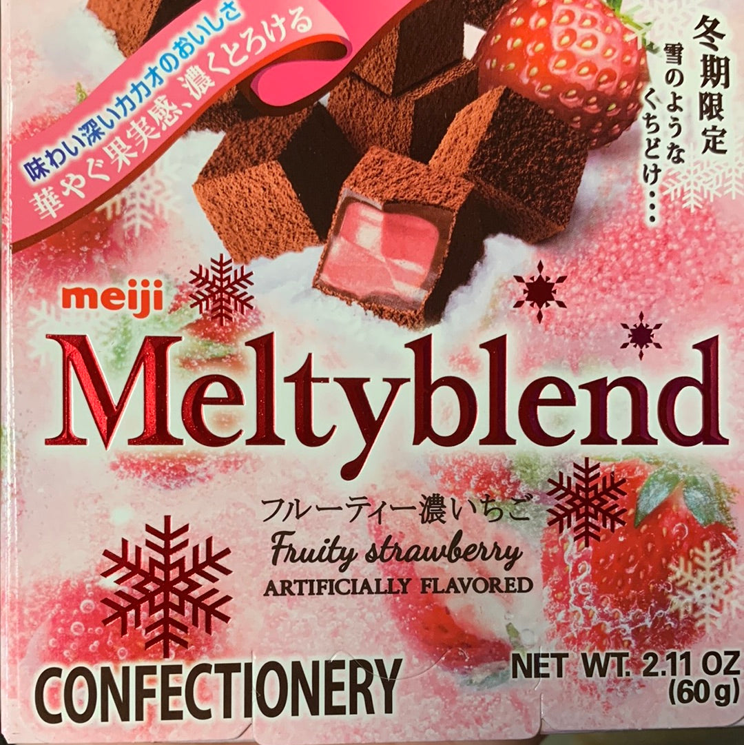Meltyblend à la fraise Meiji(limité de la saison) 明治 草莓巧克力