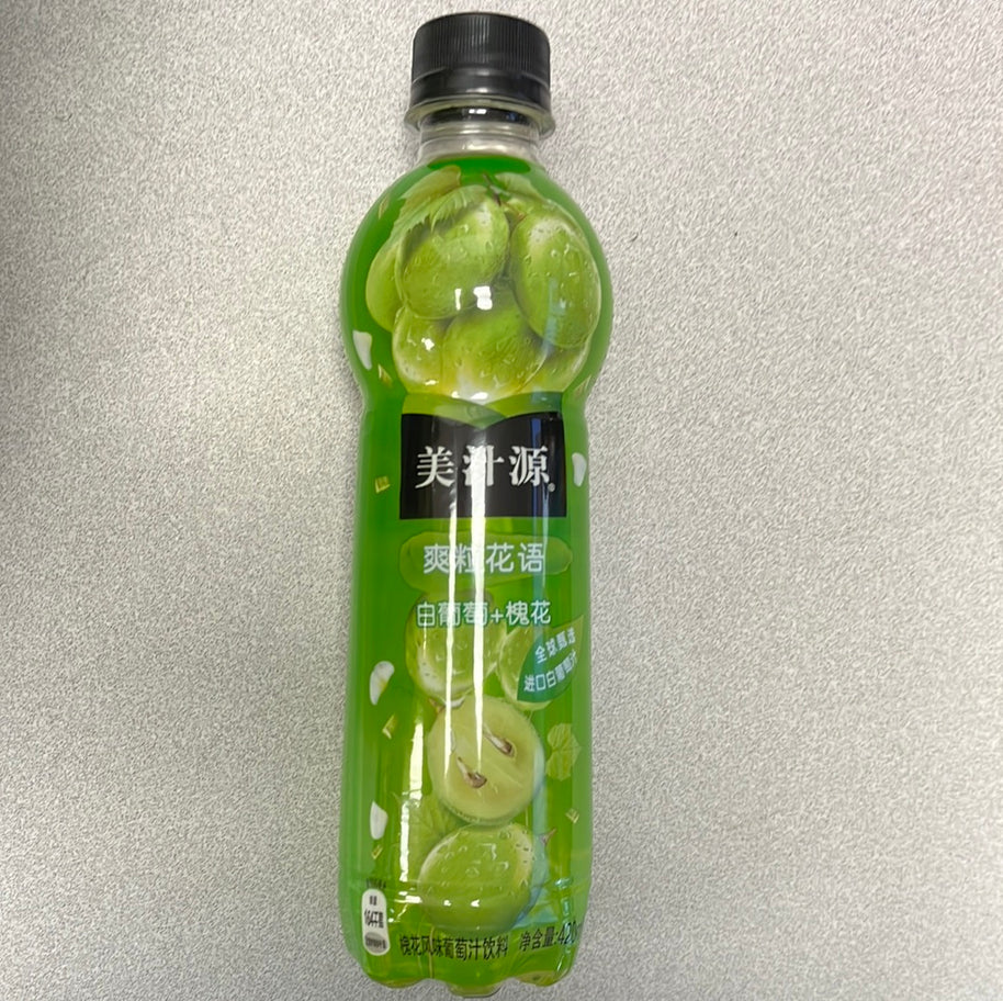 Jus de raisin blanc et sophora MinuteMaid 白葡萄槐花汁 420mL
