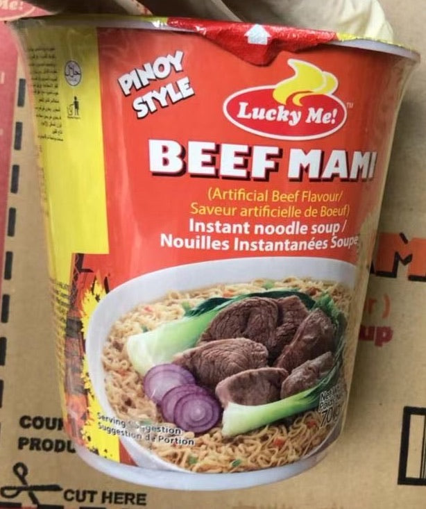 Beef mami lucky me 70g