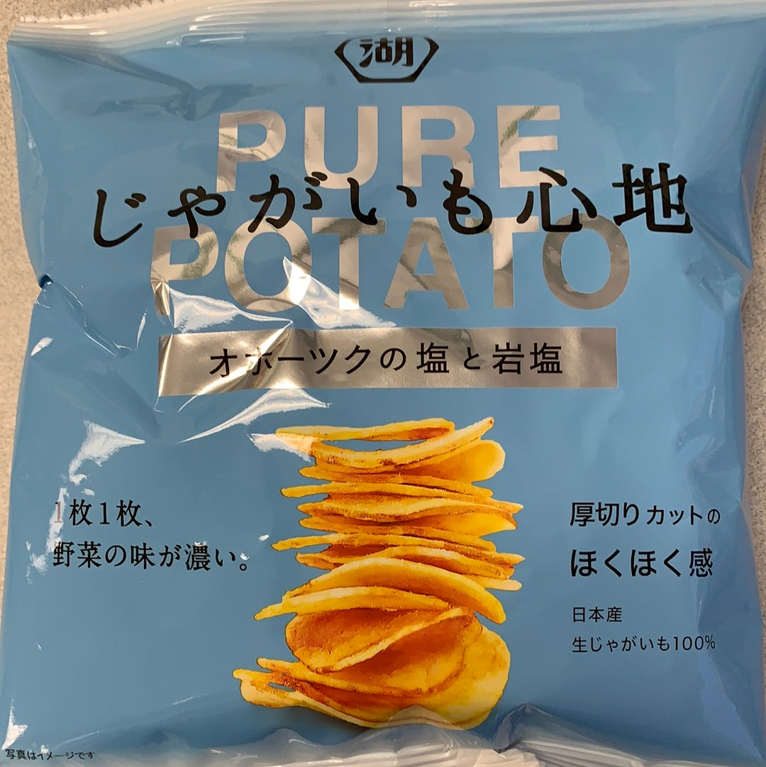 Chips Pure Potato湖池屋 盐味薯片