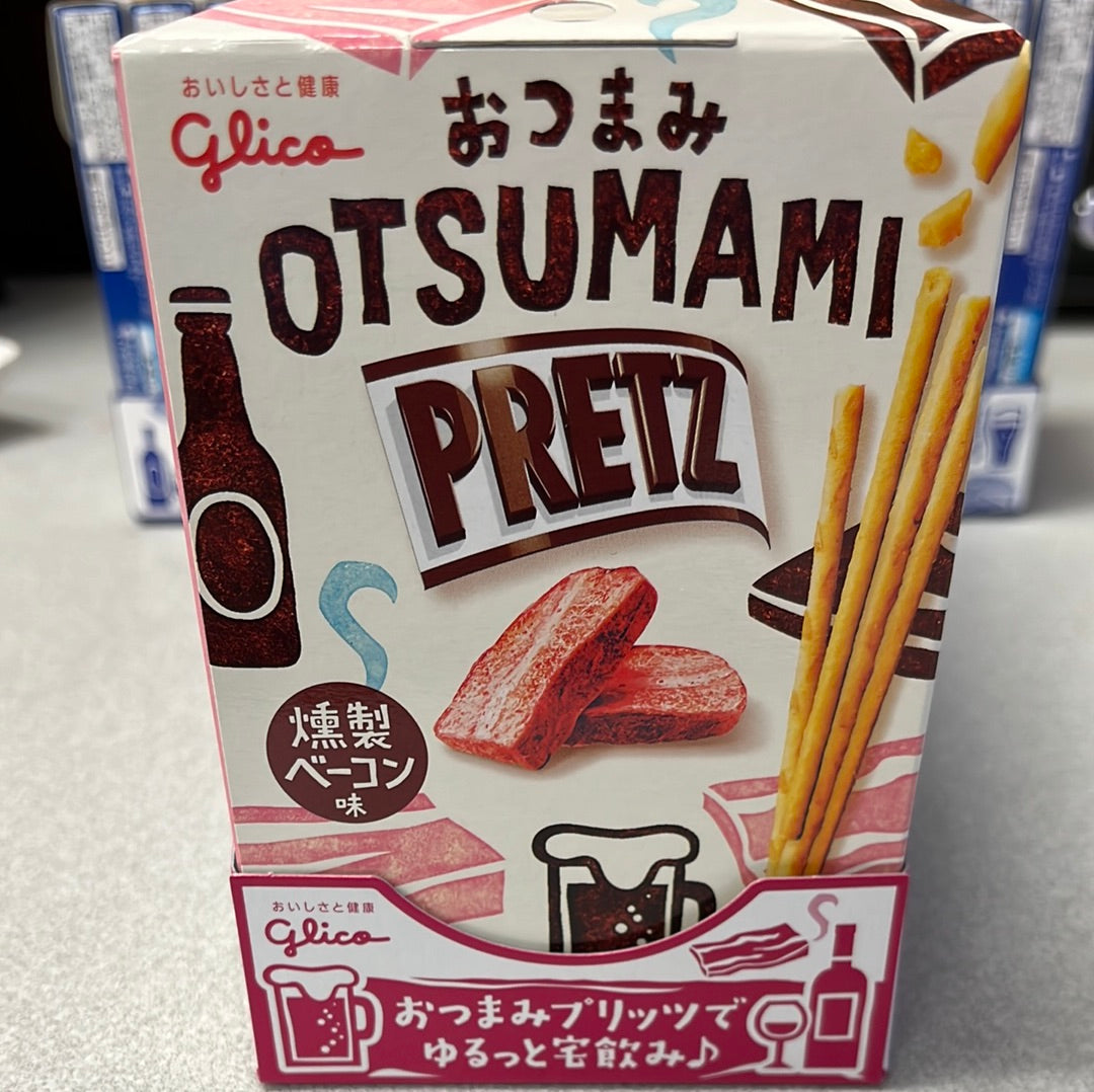 Pretz GLICO (saveur viande fumée) 百奇饼干棒（熏肉味）