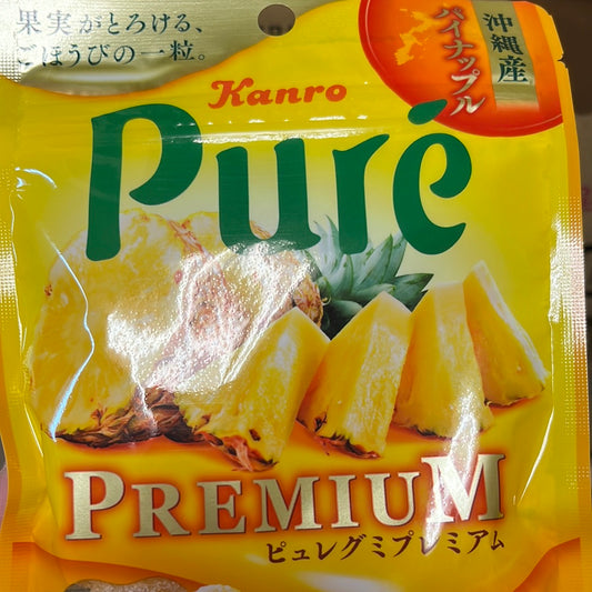 Bonbon mou à l’ananas Puré KANRO