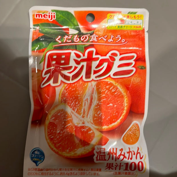 Bonbons mous aux clémentines MEIJI 🇯🇵橘子软糖