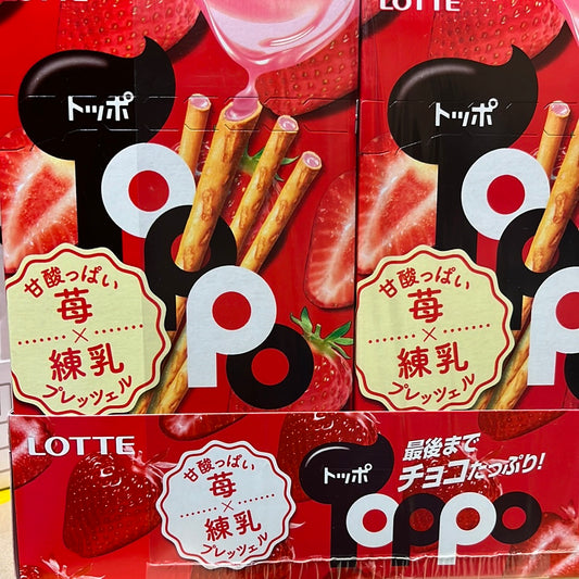 Bâtonnets aux fraises LOTTE