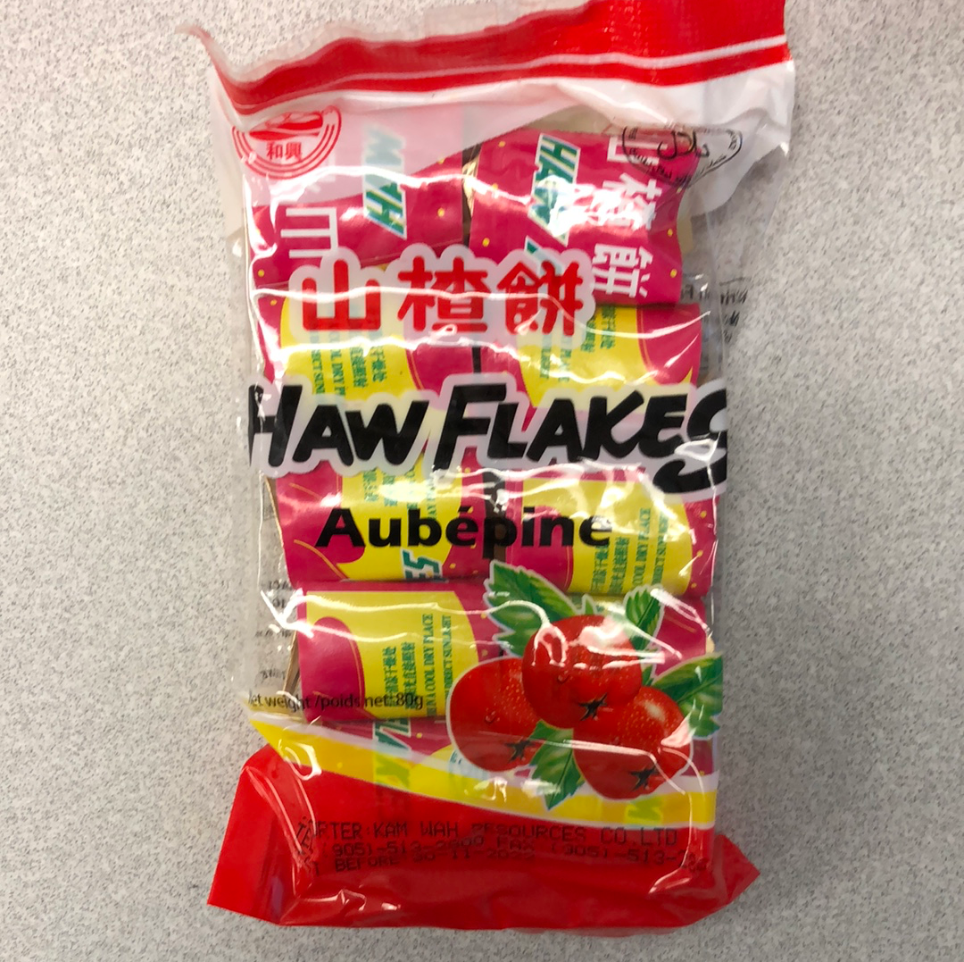 Flocons de haw HX 山楂饼 80g