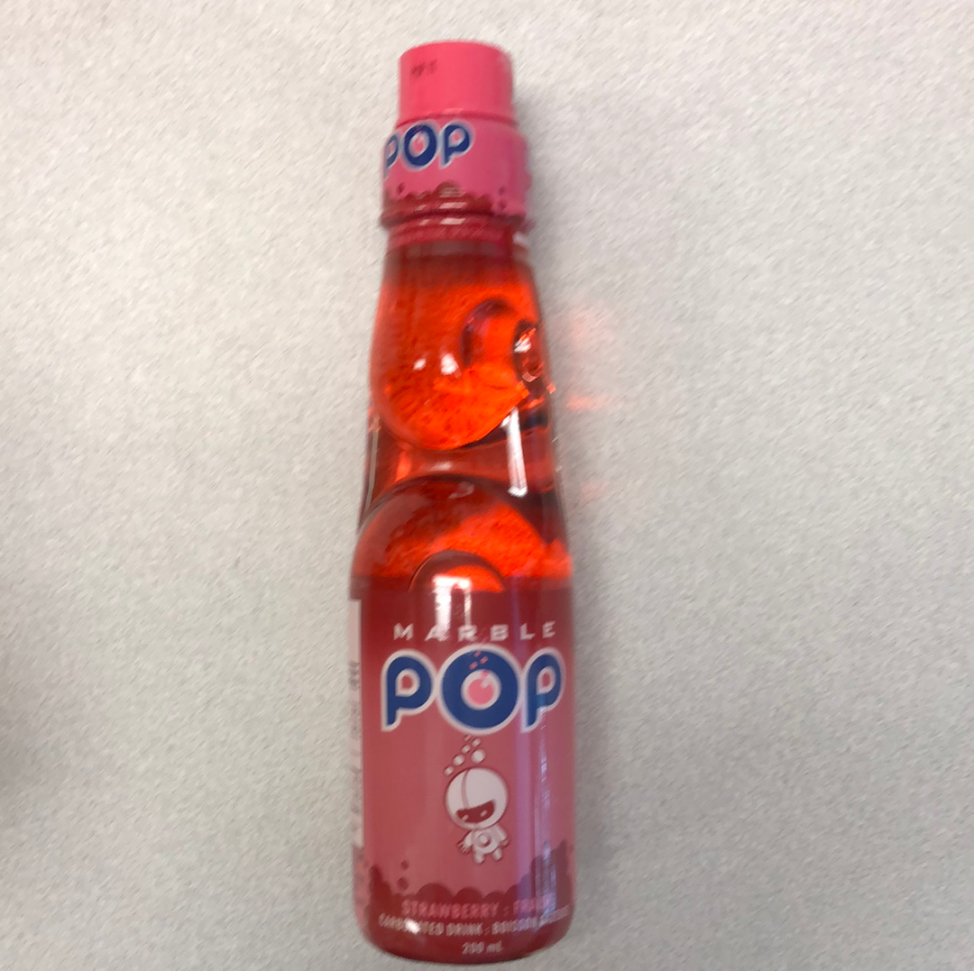 MARBLE POP Ramuné japonais (saveur de fraise)