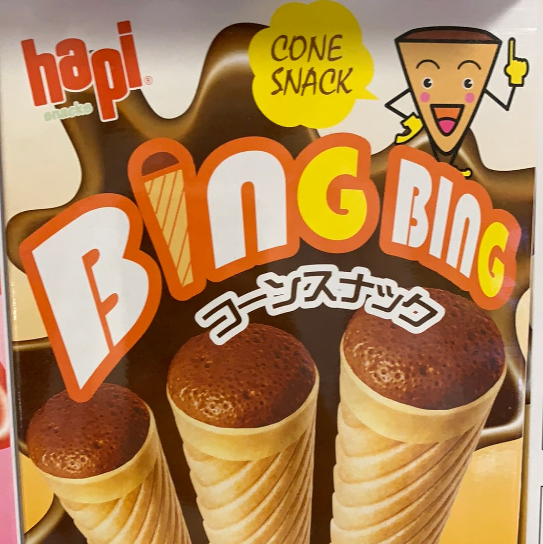 Cornet coréen au chocolat BING BING hapi
