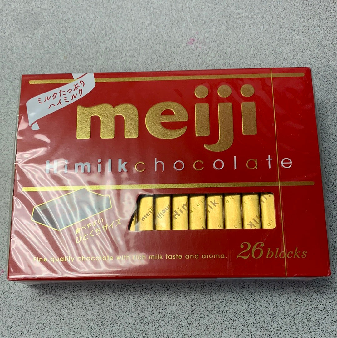 Chocolat au lait Meiji 明治钢琴牛奶巧克力