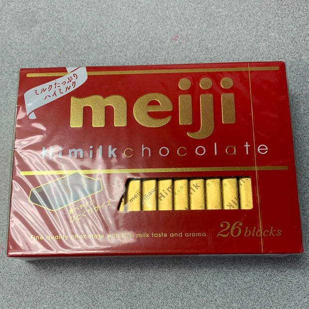 Chocolat au lait Meiji 明治钢琴牛奶巧克力