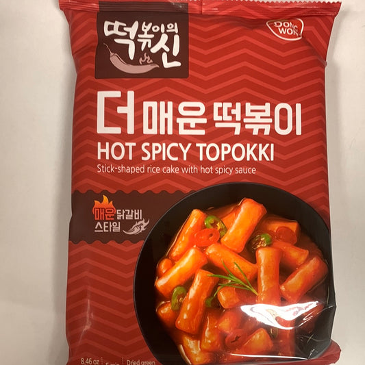 Topokki épicé DONG WON 辣味炒年糕240g