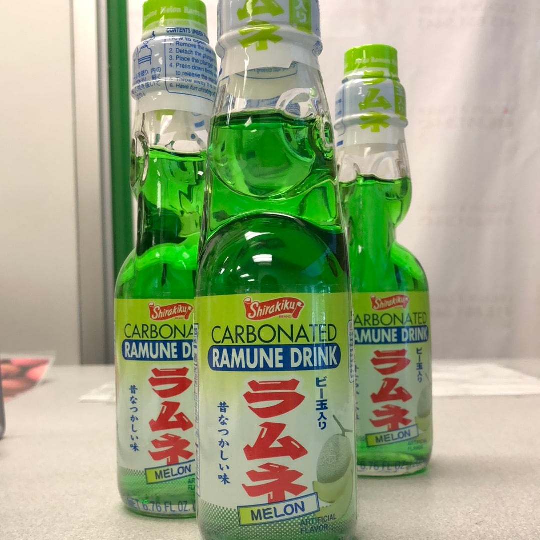 Ramuné japonais SHIRAKIKU (saveur melon)