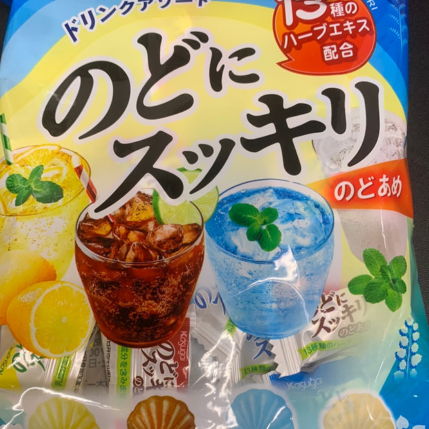 Bonbons japonais (saveur soda) Kasugai 110g