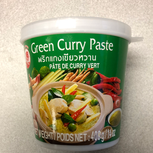 Pâte de curry vert 绿咖喱酱 400g cari