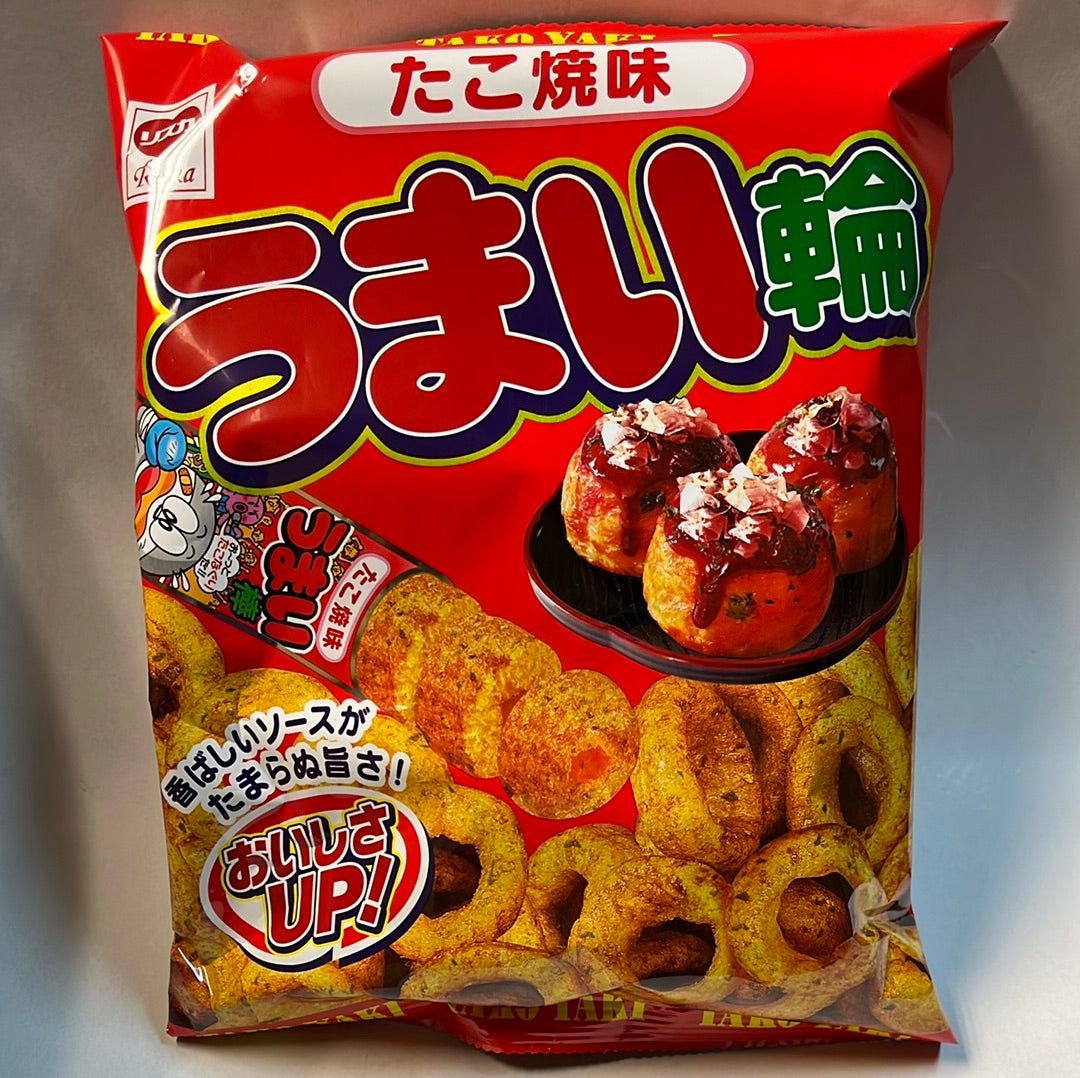 Chips à maïs japonais RISKA (saveur Takoyaki) 75g