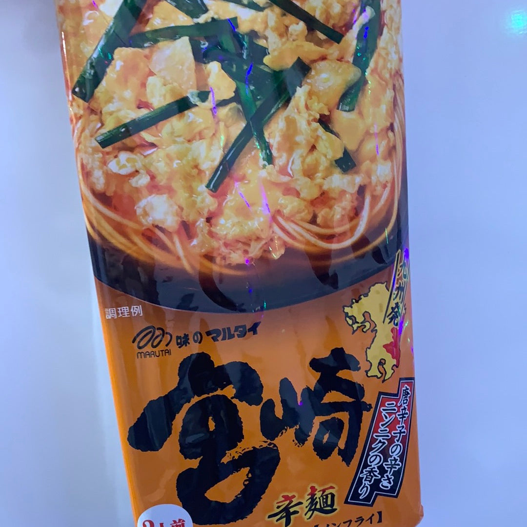 Ramen japonais à la sauce de soja épicée日本拉面-宫崎 辣酱油味