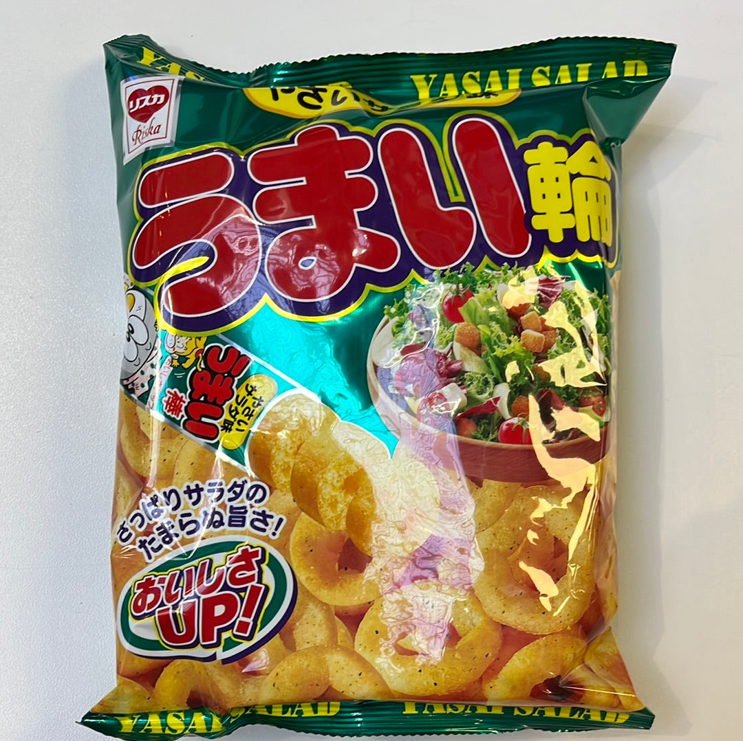 Chips à maïs japonais RISKA (saveur de salade) 75g