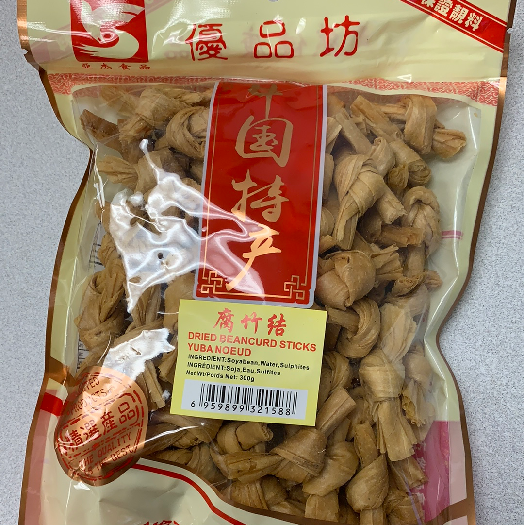 Bâton de tofu 优品坊 腐竹结 300g