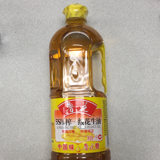 Huile d'arachide Premium 鲁花 一级花生油 1L