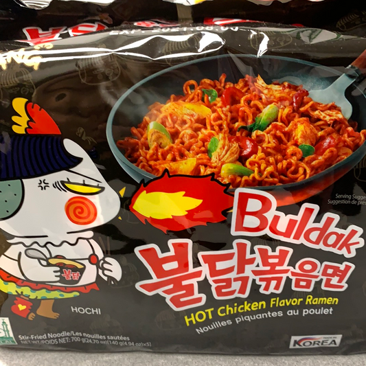 Nouilles piquantes originales Buldak SAMYANG 经典 火鸡面