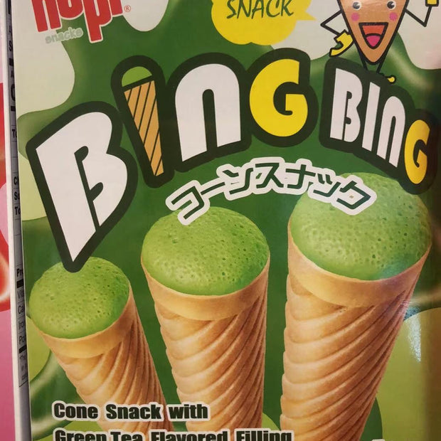 Cornet coréen au thé vert BING BING hapi