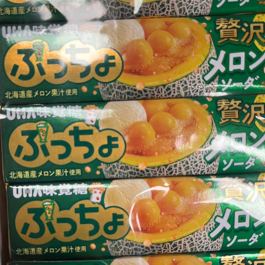 Bonbon Puchao UHA🇯🇵(crème glacée melon) 蜜瓜味 味觉糖50g