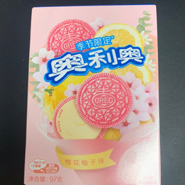OREO (Sakura+pomelo) 97g 樱花柚子味 奥利奥