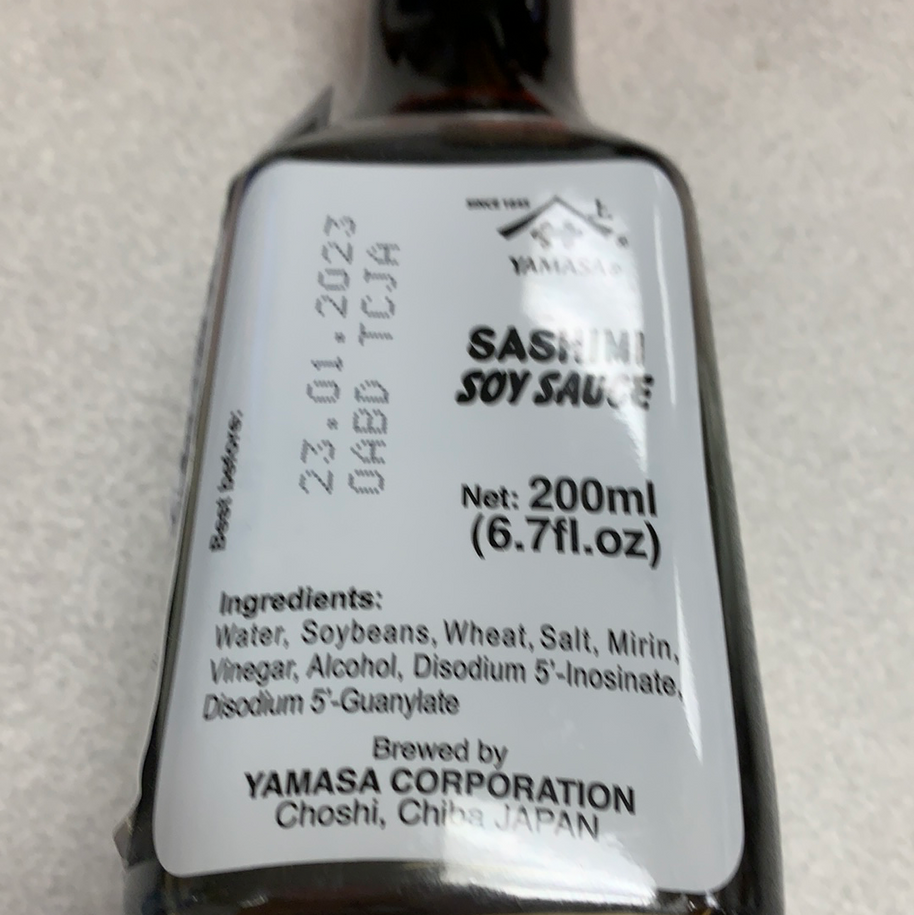 Sauce soja pour Sashimi japonaise YAMASA日本魚生醬油200mL