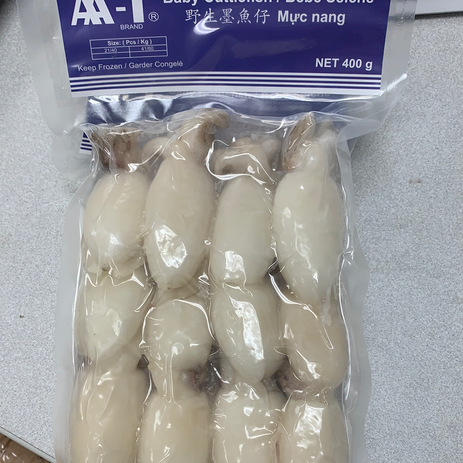 Bébé seiche墨鱼仔400g
