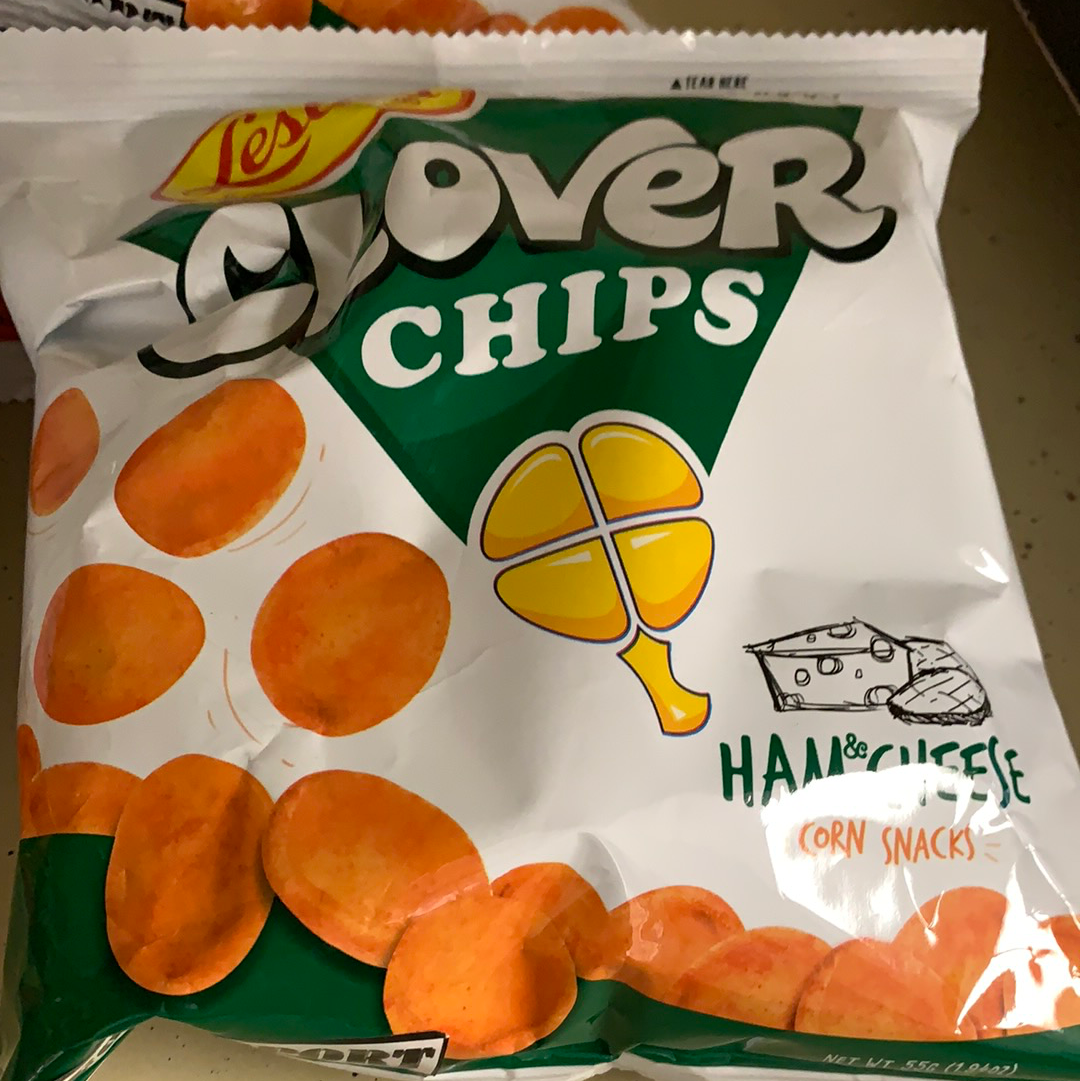 Leslie's Clover Chips(Ham&cheese) 55g