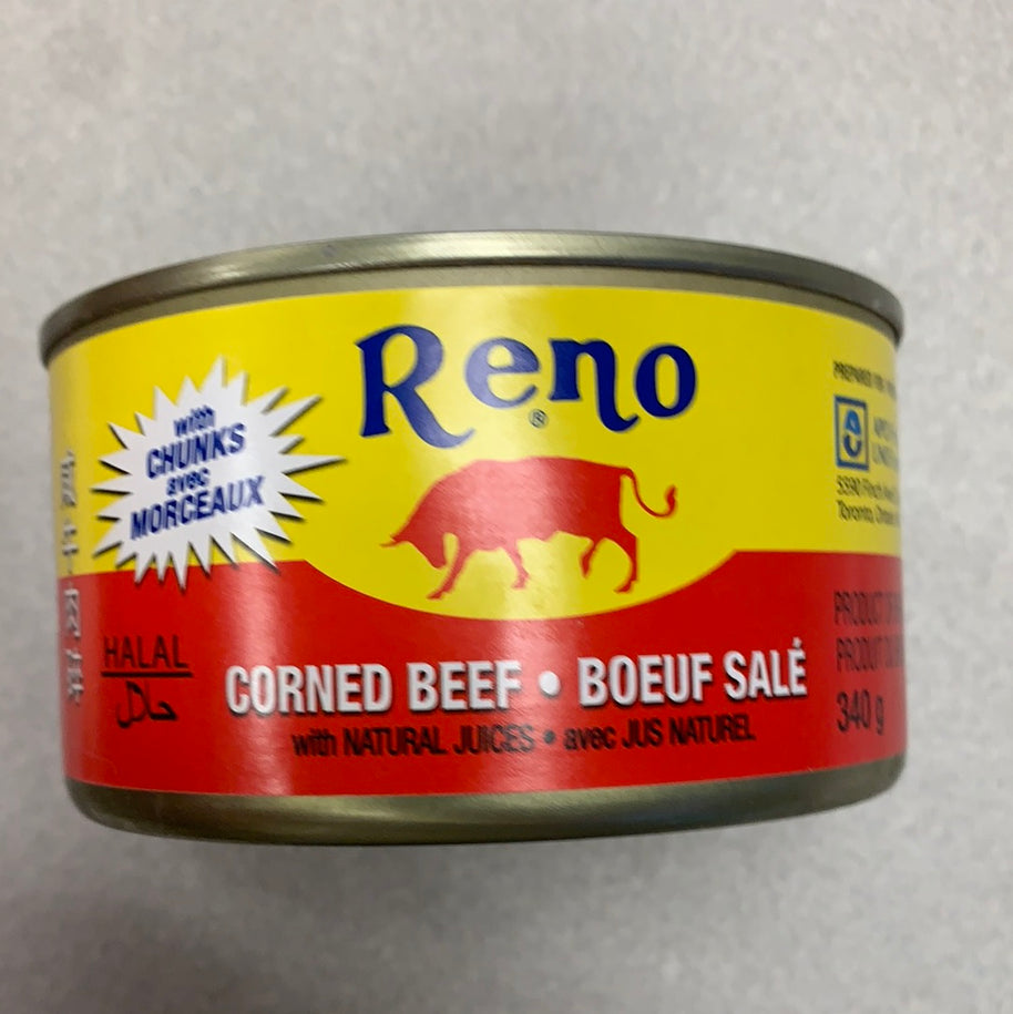 Corned beef RENO 咸牛肉碎 340g