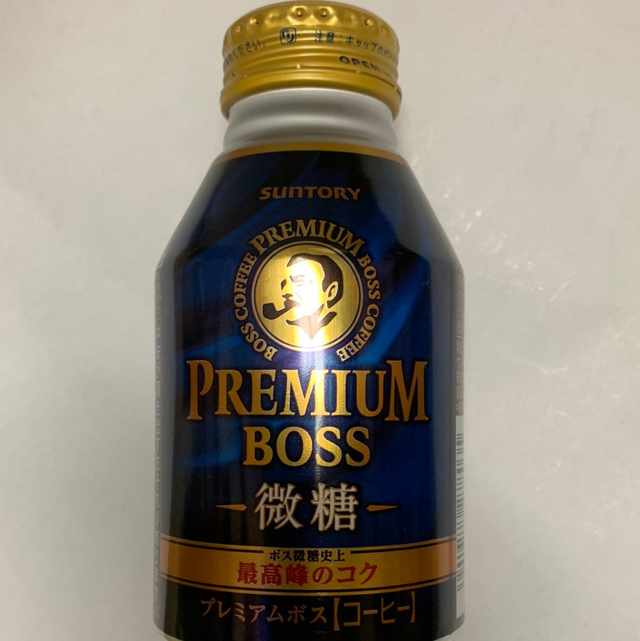 Café japonais moins de sucre BOSS SUNTORY 260g