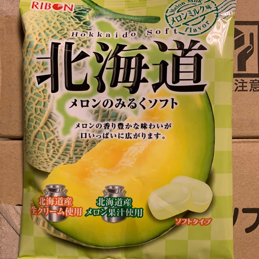 Bonbon mou aux melons au lait RIBON🇯🇵60g