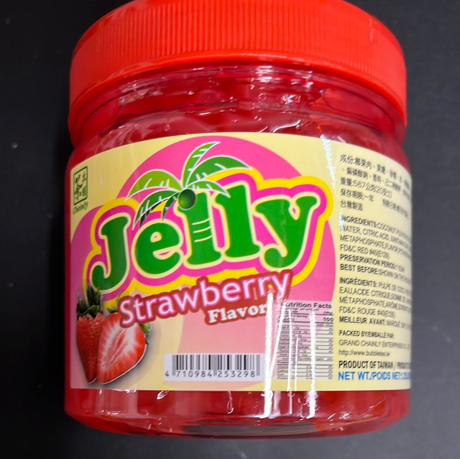 Jelly strawberry flavor 草莓味椰果肉 567g