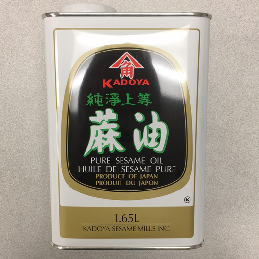 Huile de sésame pure KADOYA 八角麻油1.65L