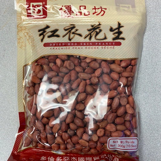 Arachide crue 优品坊 红衣花生300g