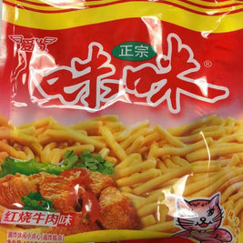 Chips Mimi(saveur bœuf rôti)红烧牛肉味 咪咪虾条