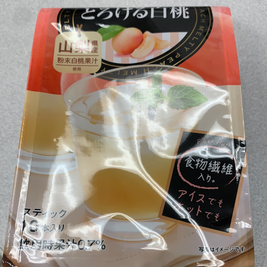 Poudre de boisson au pêche japonais 日东红茶 白桃冲泡果汁
