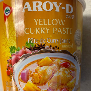Pâte de curry jaune AROY-D黄咖喱酱 400g