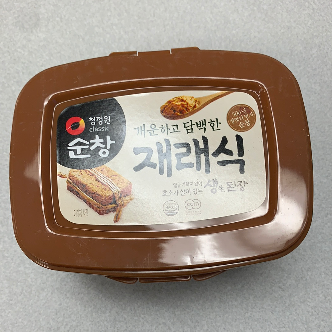 Pâte de graine de soja coréen 韩国大酱500g