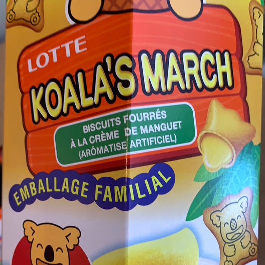 Biscuit Koala à la mangue coréen🇰🇷韩国芒果夹心考拉饼干195g