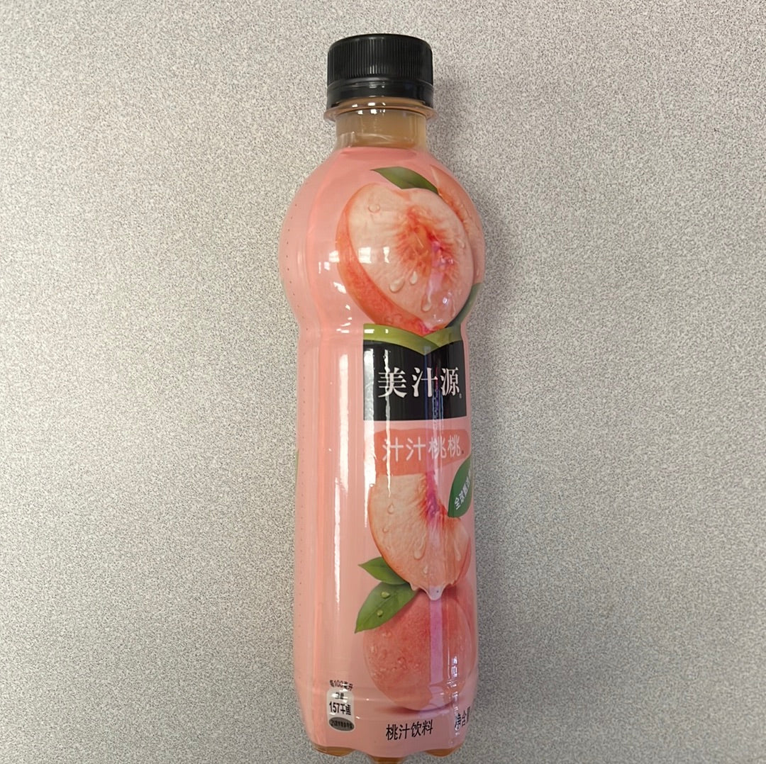 Jus de pêche blanche MinuteMaid 水蜜桃汁 420mL