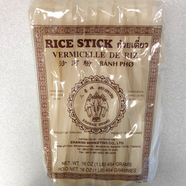 Vermicelle de riz épais 三象 宽 沙河粉454g