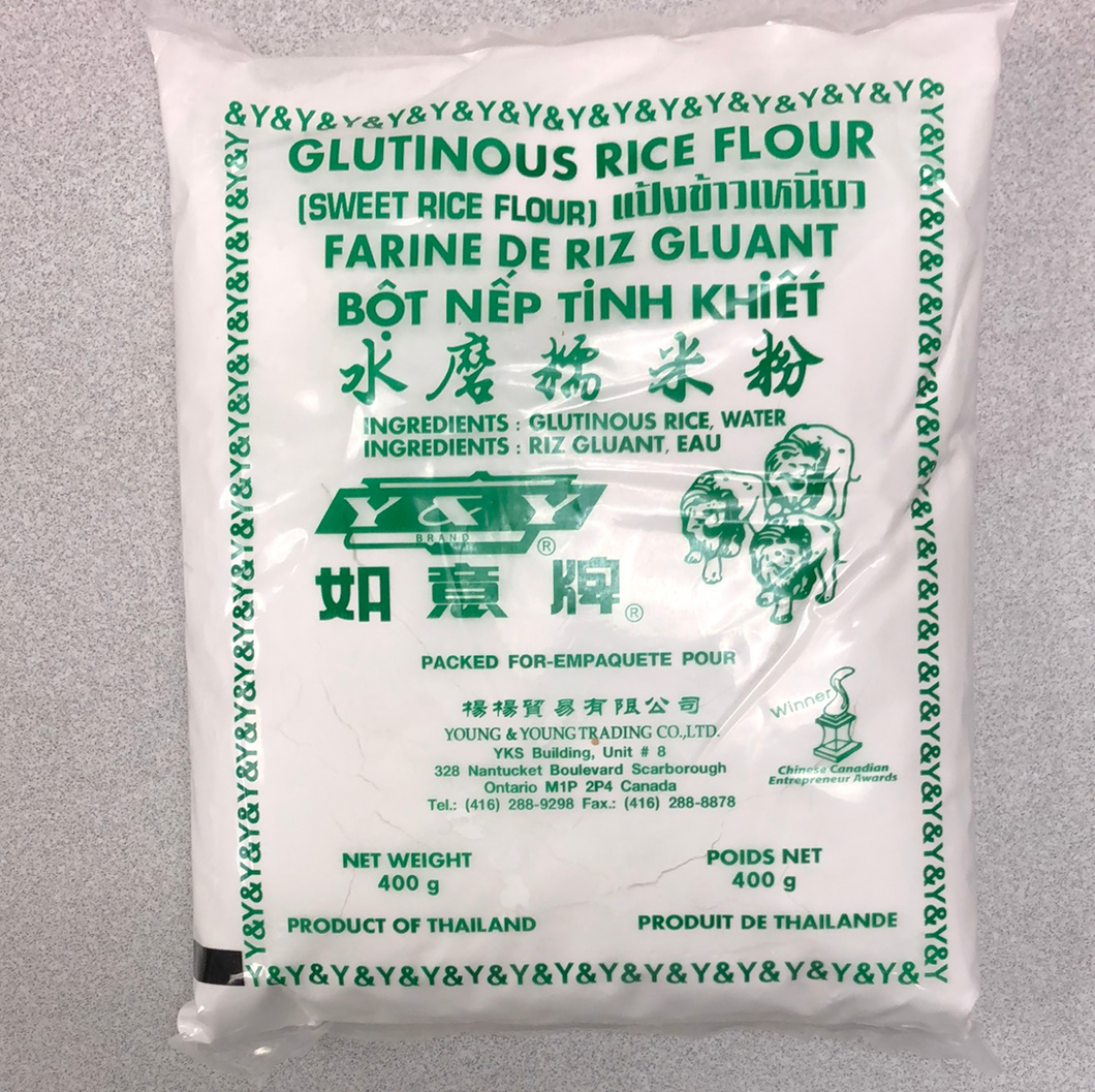 Farine de riz gluant 水磨糯米粉 400g – Aliments Taiyo