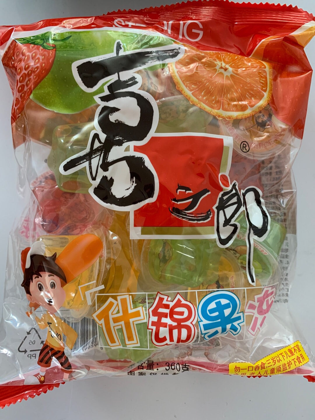 Gelée de fruits assortie XZL 喜之郎 什锦果冻 360g