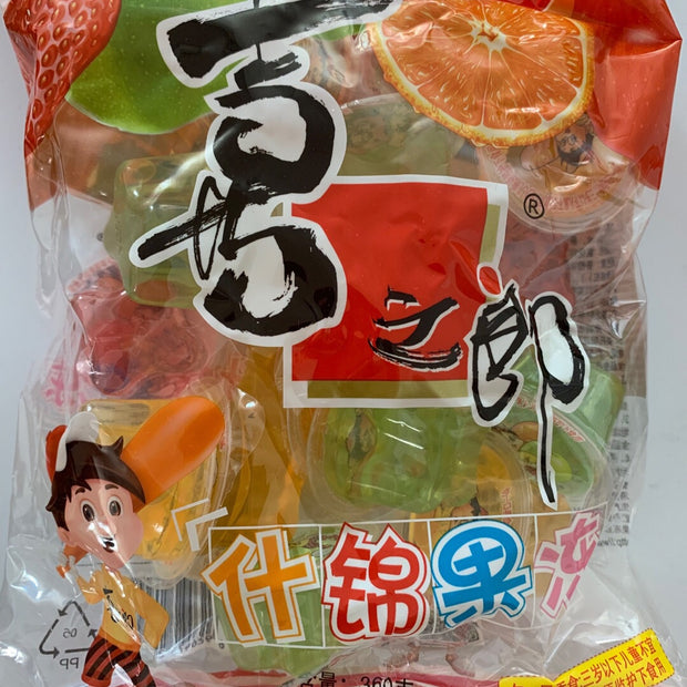 Gelée de fruits assortie XZL 喜之郎 什锦果冻 360g
